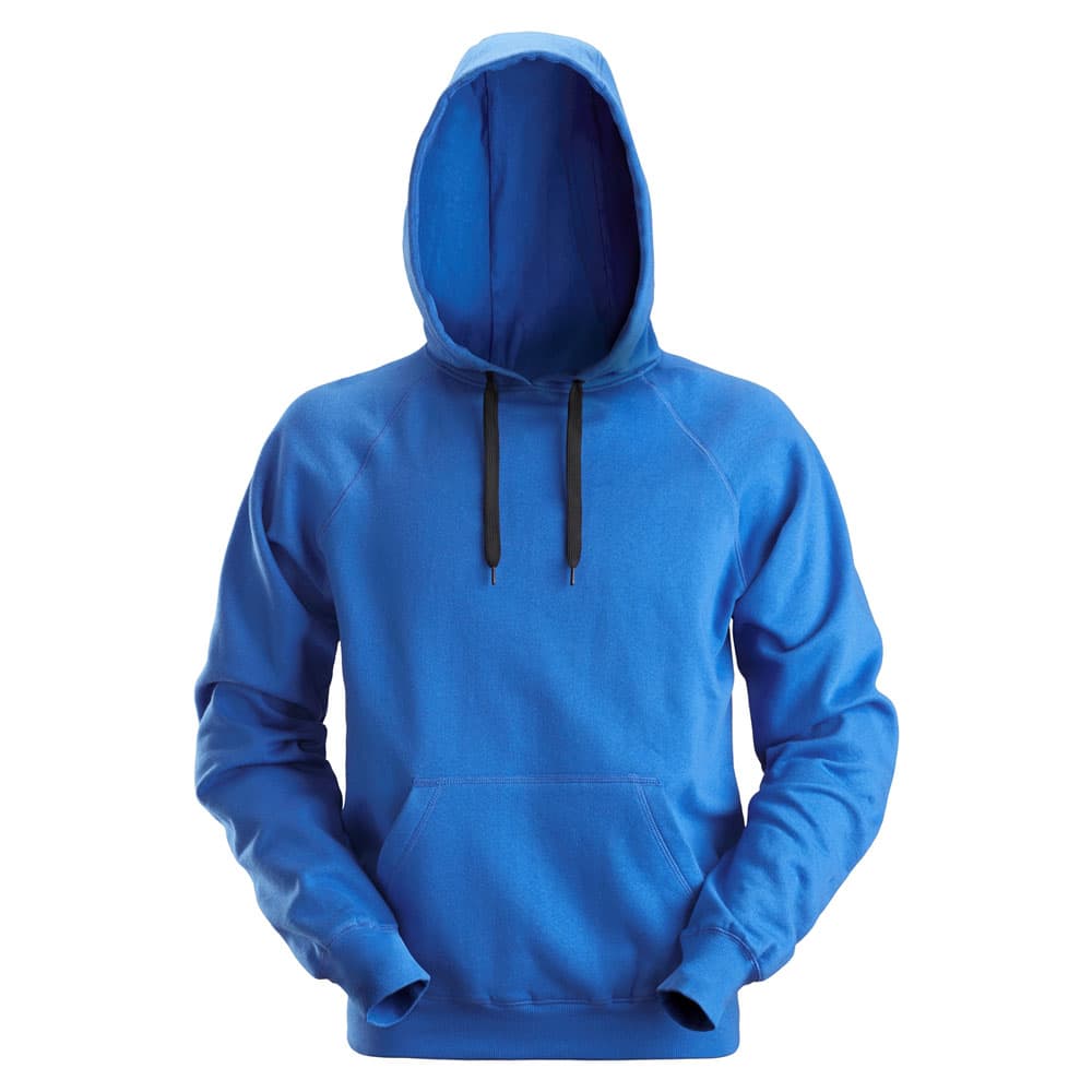 Snickers Hoodie blauw voorkant 2800