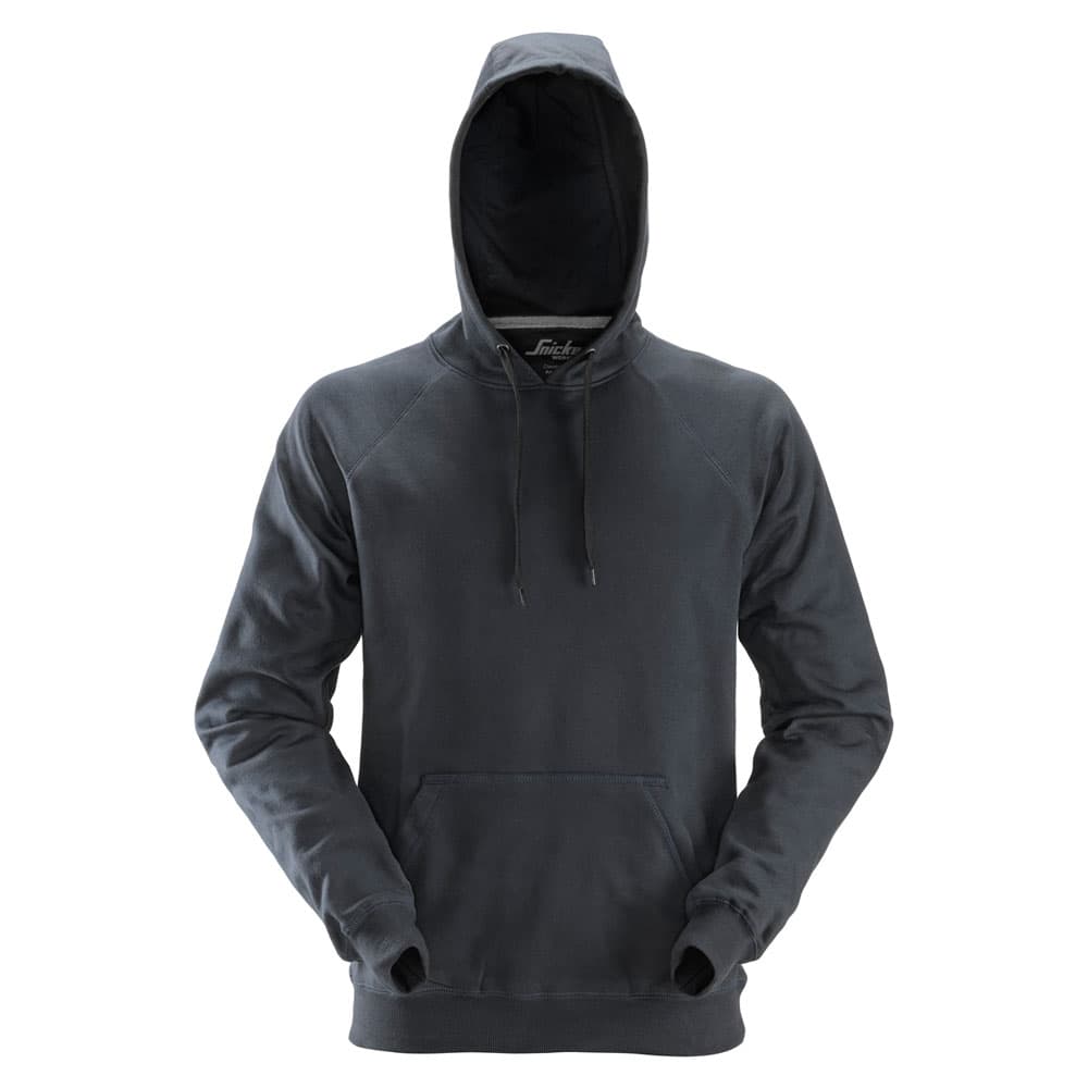 Snickers Hoodie donkergrijs voorkant 2800