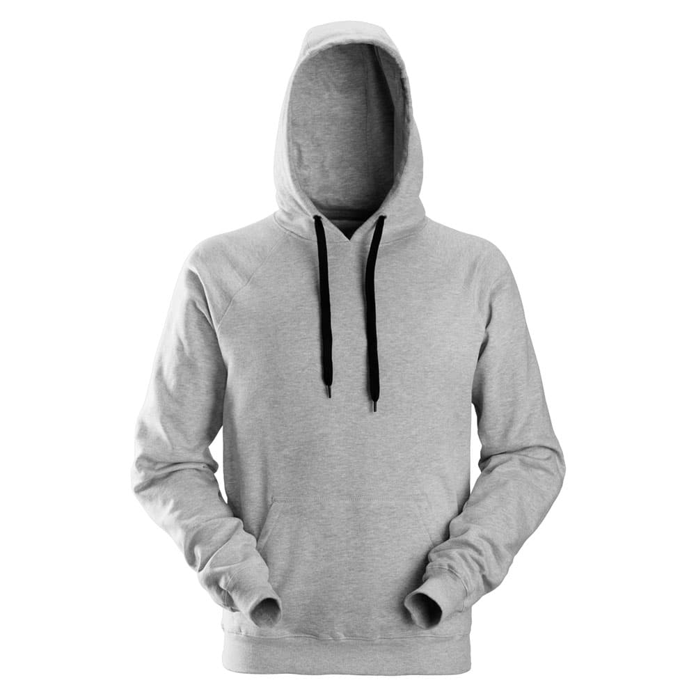 Snickers Hoodie grijs voorkant 2800