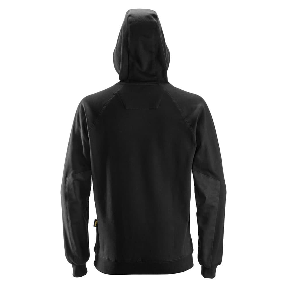 Snickers Hoodie zwart achterkant 2800