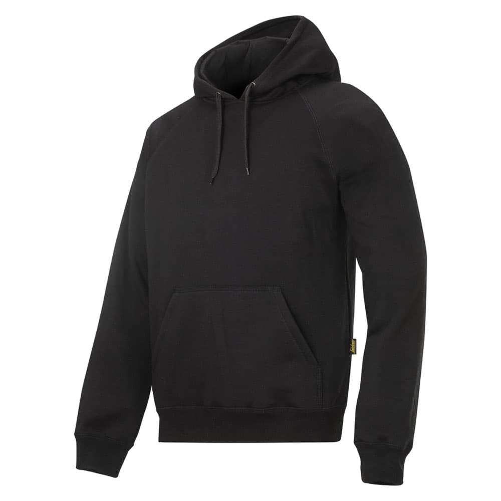 Snickers Hoodie zwart voorkant 2800