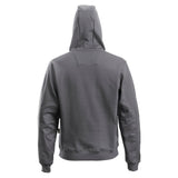 Snickers Classic Zip Hoodie donkergrijs achterkant 2801