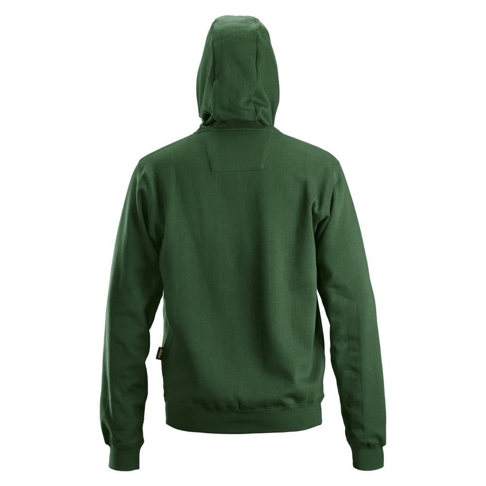 Snickers Classic Zip Hoodie groen achterkant 2801