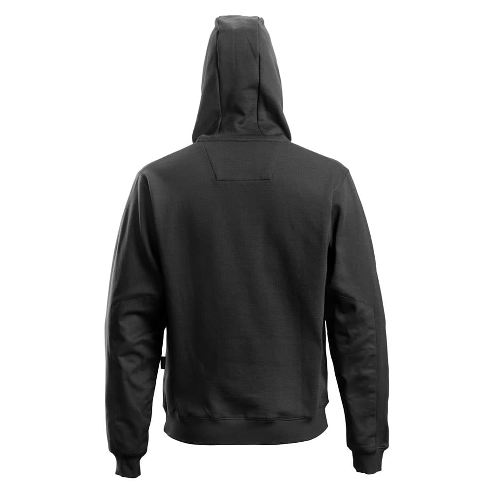 Snickers Classic Zip Hoodie zwart achterkant 2801