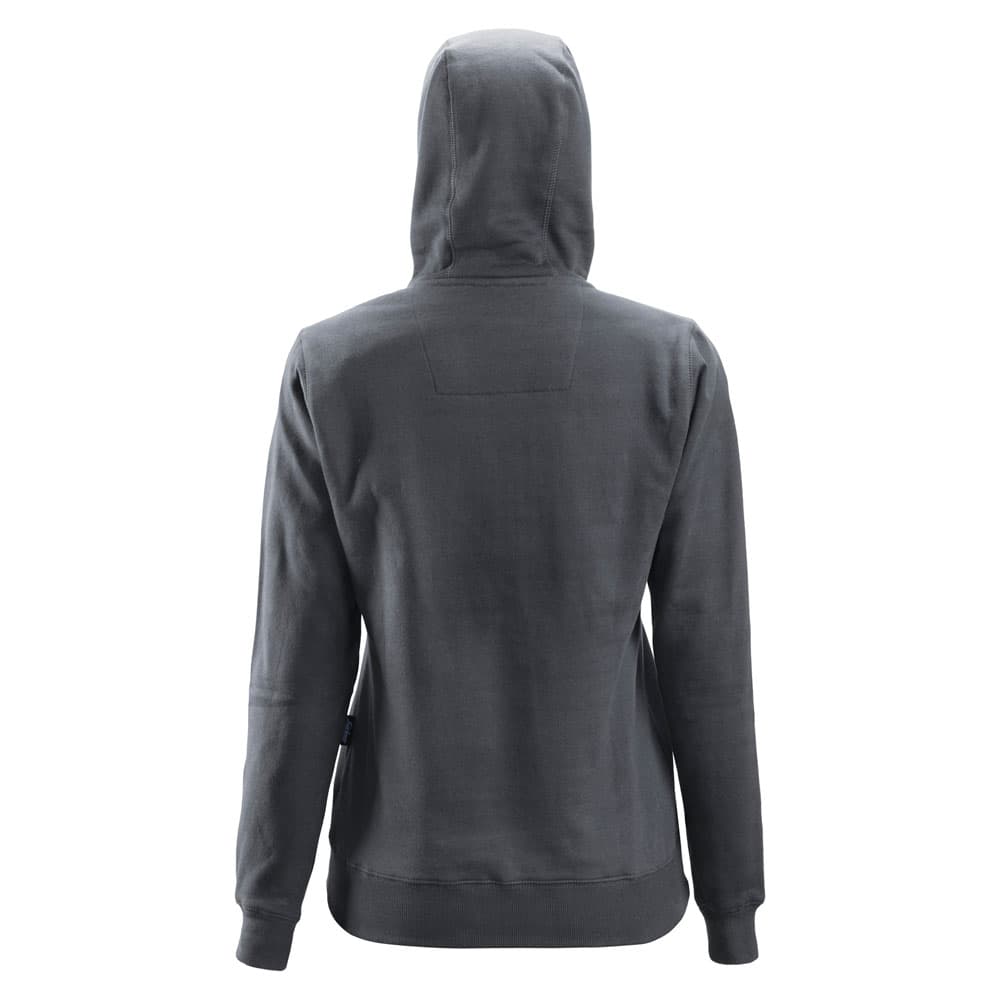 Snickers Dames Zip Hoodie donkergrijs achterkant 2806