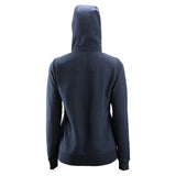 Snickers Dames Zip Hoodie marineblauw achterkant 2806