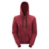 Snickers Dames Zip Hoodie rood voorkant 2806