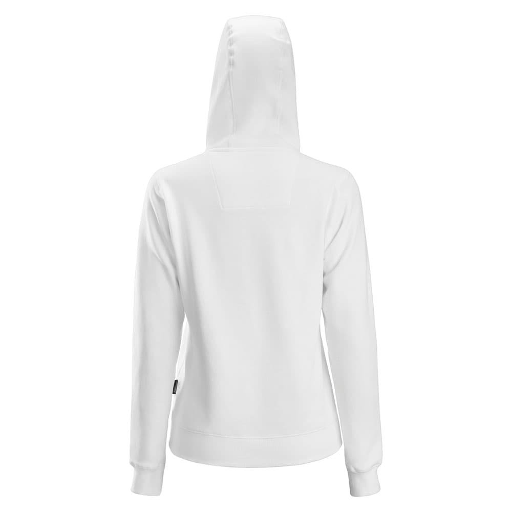 Snickers Dames Zip Hoodie wit achterkant 2806