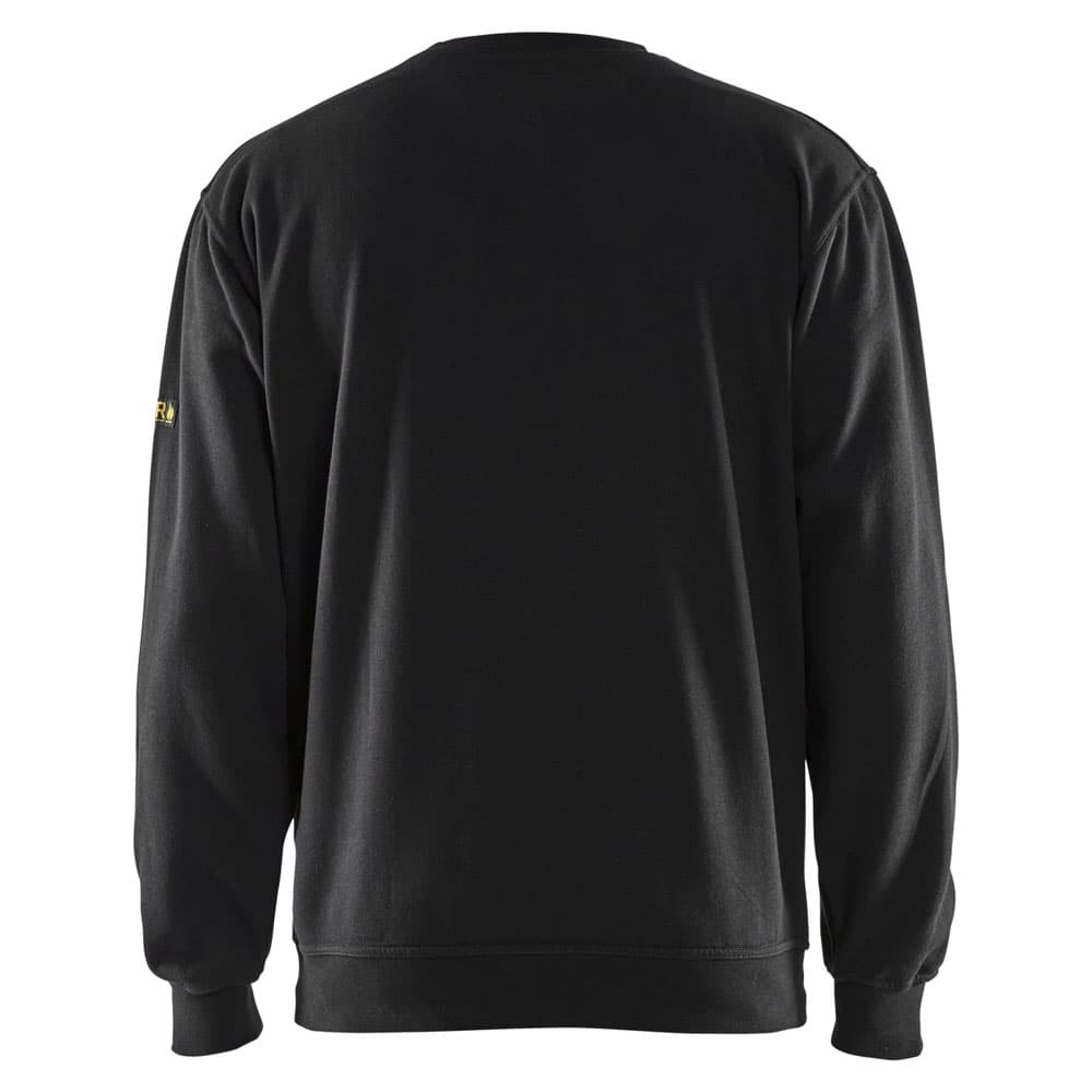 Blaklader vlamvertragend sweatshirt zwart achterkant 30741762