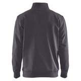 Blaklader Sweatshirt Bi-Colour met halve rits medium grijs zwart achterkant 33531158