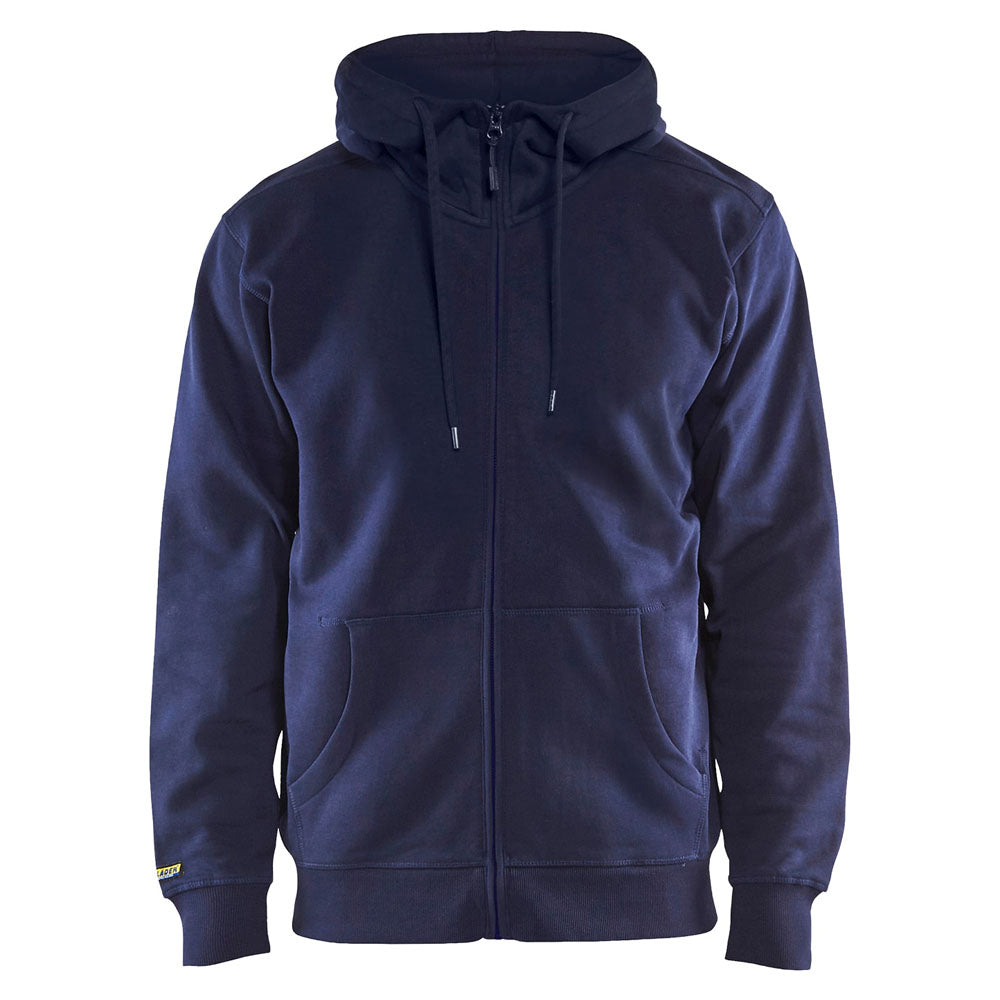 Blaklader hooded sweatshirt marineblauw voorkant 336610488800