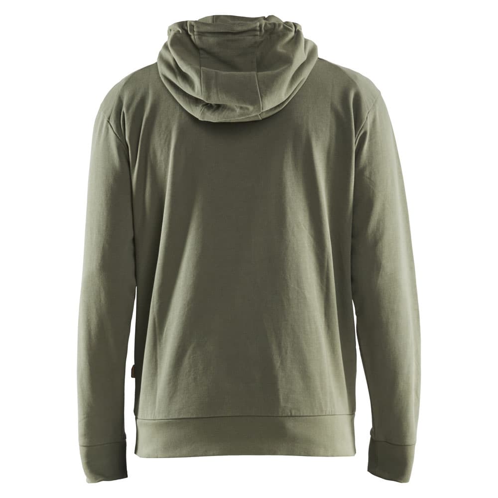 Blaklader hoodie 3D herfst groen achterkant 353011582509