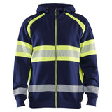 Blaklader high vis hooded sweatshirt 355211588933