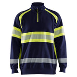 Blaklader high vis sweater halve rits 355311588933