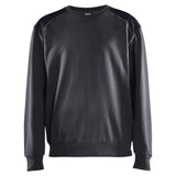 Blaklader sweatshirt bi-colour medium grijs zwart voorkant  35801158