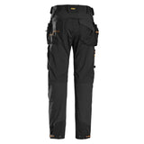 Snickers AllroundWork, GORE® Windstopper® Broek zwart achterkant 6515