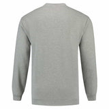 Lemon & Soda Sweater grijs melange achterkant LEM3200