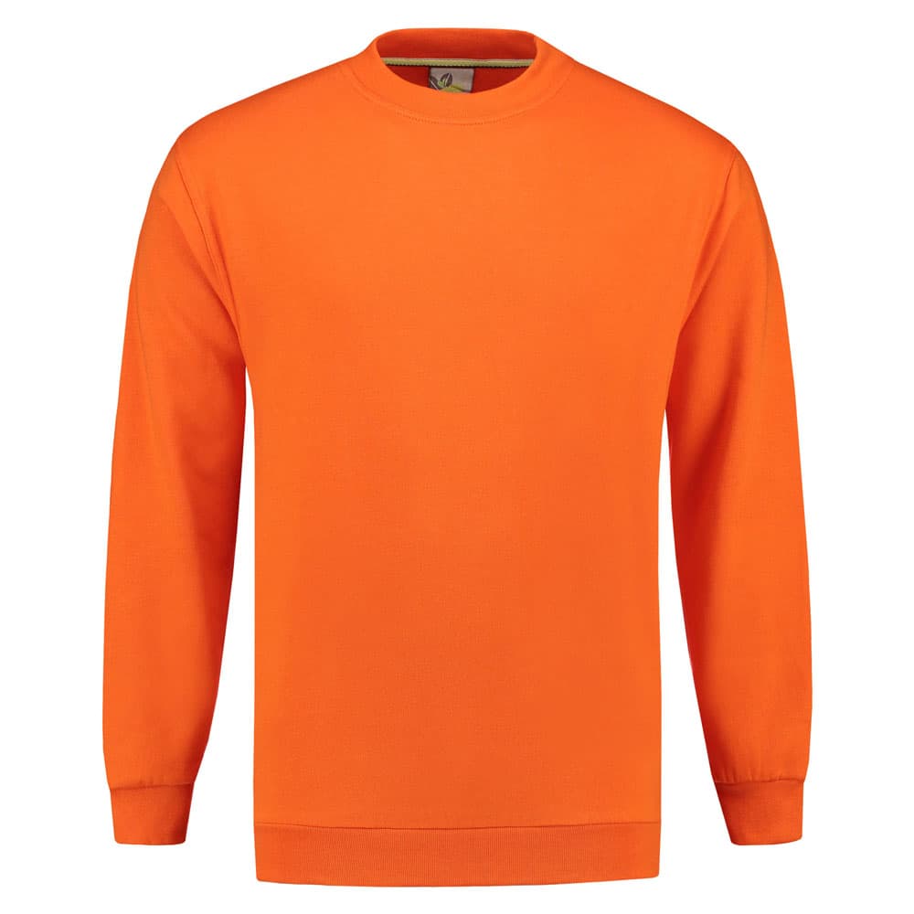 Lemon & Soda Sweater oranje voorkant LEM3200