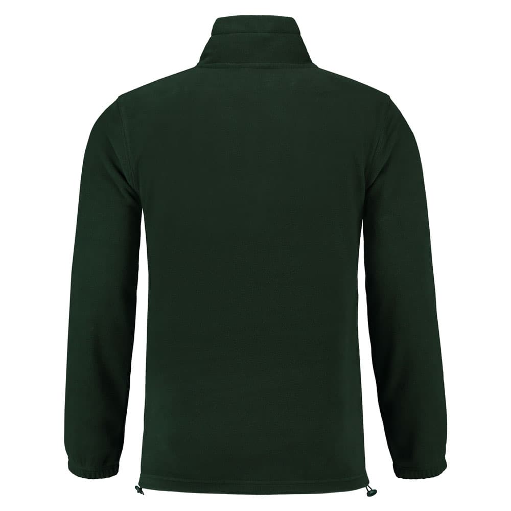 Lemon & Soda Polar Fleece Sweater donkergroen achterkant LEM3300