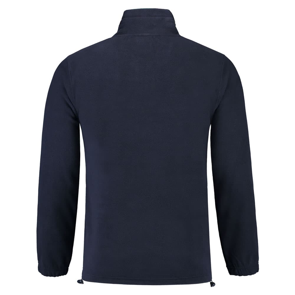 Lemon & Soda Polar Fleece Sweater marineblauw achterkant LEM3300