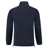 Lemon & Soda Polar Fleece Sweater marineblauw achterkant LEM3300
