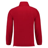 Lemon & Soda Polar Fleece Sweater rood achterkant LEM3300