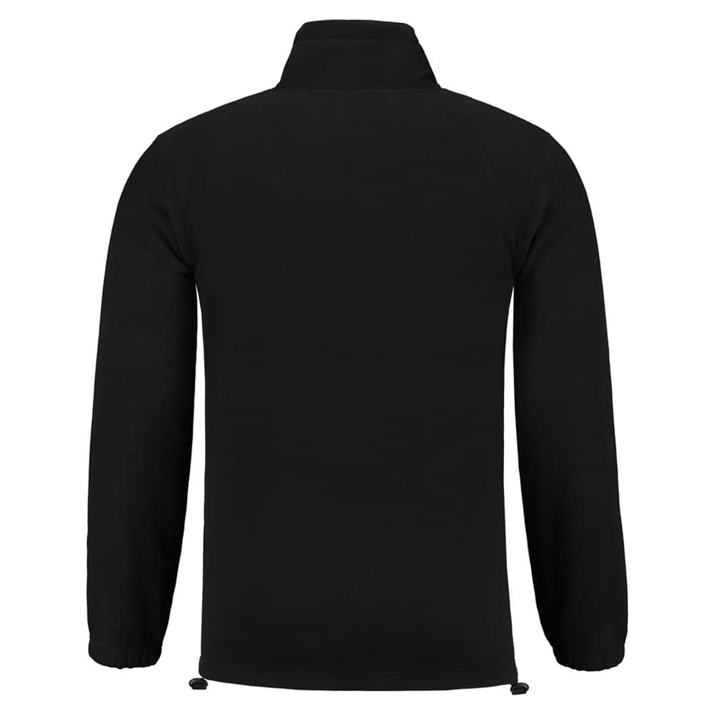 Lemon & Soda Polar Fleece Sweater zwart achterkant LEM3300