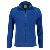 Lemon & Soda Polar Fleece Cardigan for her koningsblauw voorkant LEM3350