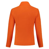 Lemon & Soda Polar Fleece Cardigan for her oranje achterkant LEM3350
