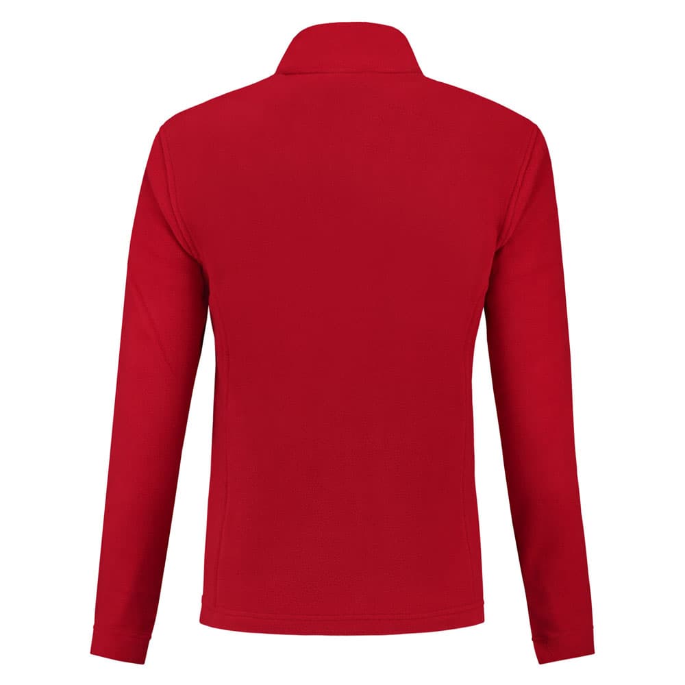 Lemon & Soda Polar Fleece Cardigan for her rood achterkant LEM3350