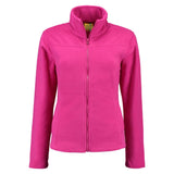 Lemon & Soda Polar Fleece Cardigan for her roze voorkant LEM3350