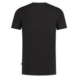T-Shirt Regular 190 Gram zwart achterkant 101021
