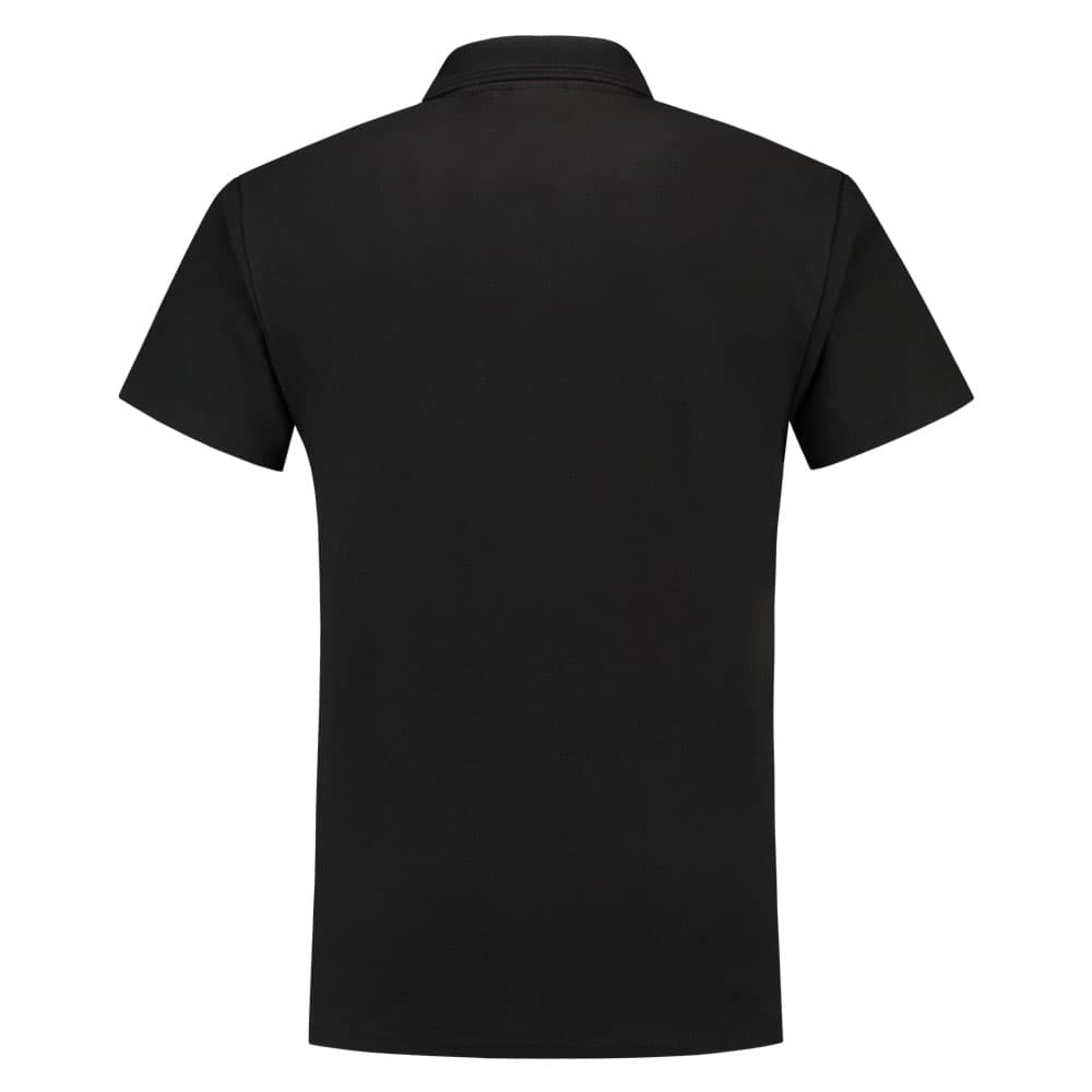 Tricorp Poloshirt 180 Gram Basis kleuren zwart achterkant 201003/PP180