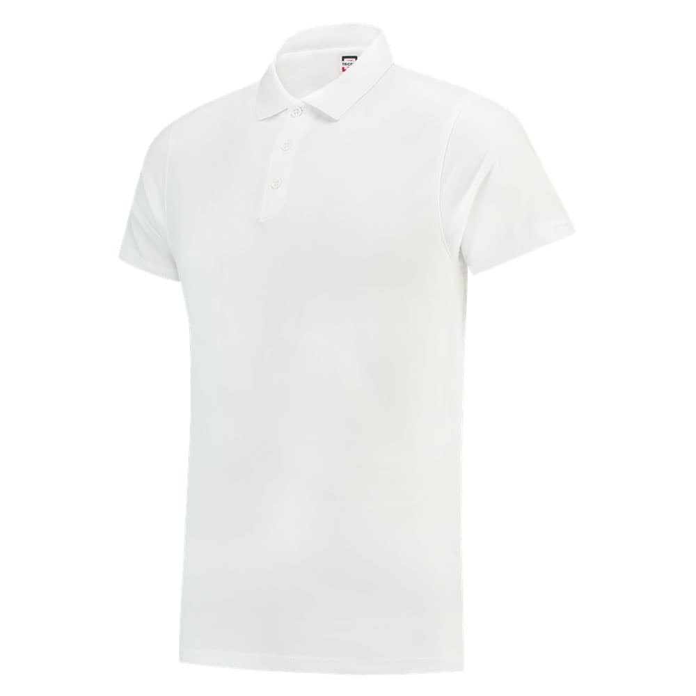 Tricorp Poloshirt Cooldry Fitted wit voorkant 201013
