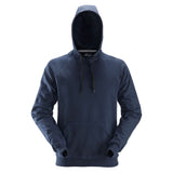 Snickers Hoodie marineblauw voorkant 2800