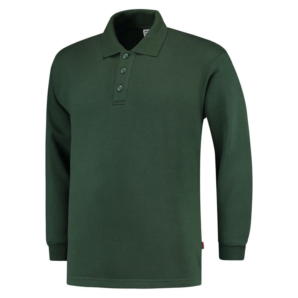 Tricorp Polosweater donkergroen voorkant 301004/PS280