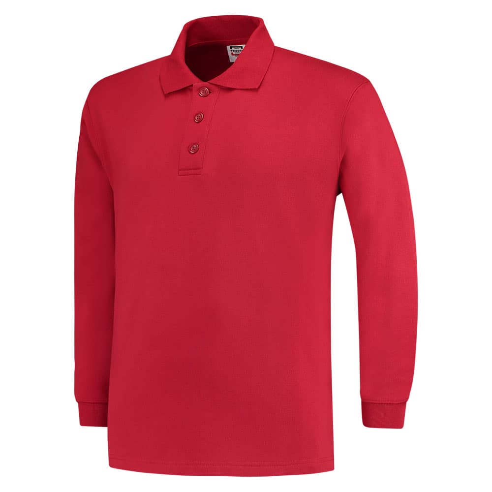 Tricorp Polosweater rood voorkant 301004/PS280