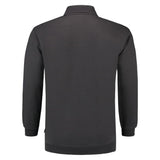 Tricorp Polosweater Boord Basis kleuren donkergrijs achterkant 301005/PSB280