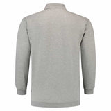 Tricorp Polosweater Boord Basis kleuren grijs melange achterkant 301005/PSB280