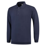 Tricorp Polosweater Boord Basis kleuren inktblauw voorkant 301005/PSB280