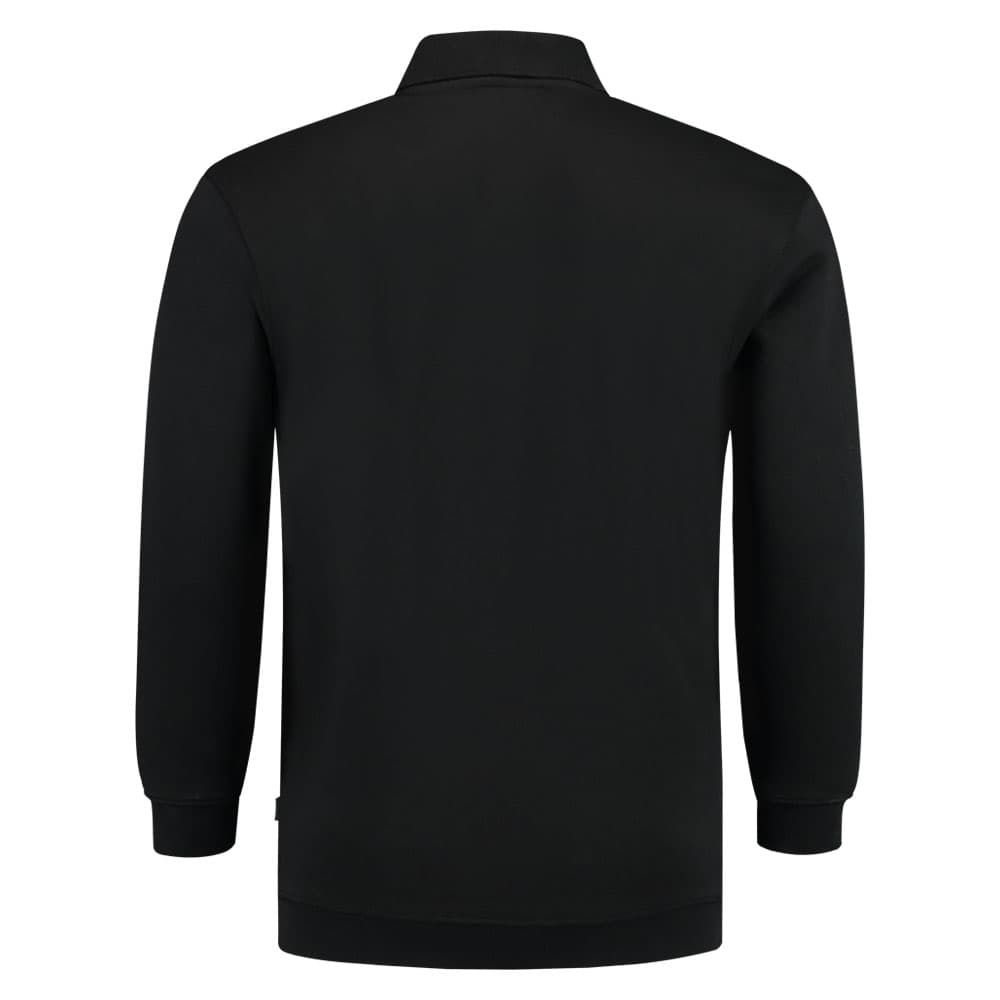 Tricorp Polosweater Boord Basis kleuren zwart achterkant 301005/PSB280