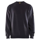 Blaklader vlamvertragend sweatshirt marineblauw voorkant 30741762