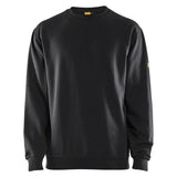 Blaklader vlamvertragend sweatshirt zwart voorkant 30741762