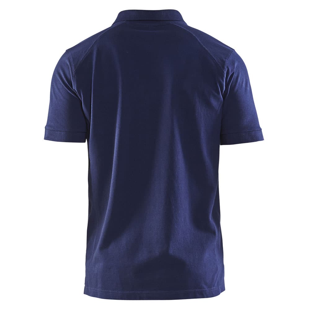 Blaklader Poloshirt Pique marineblauw achterkant 33241050