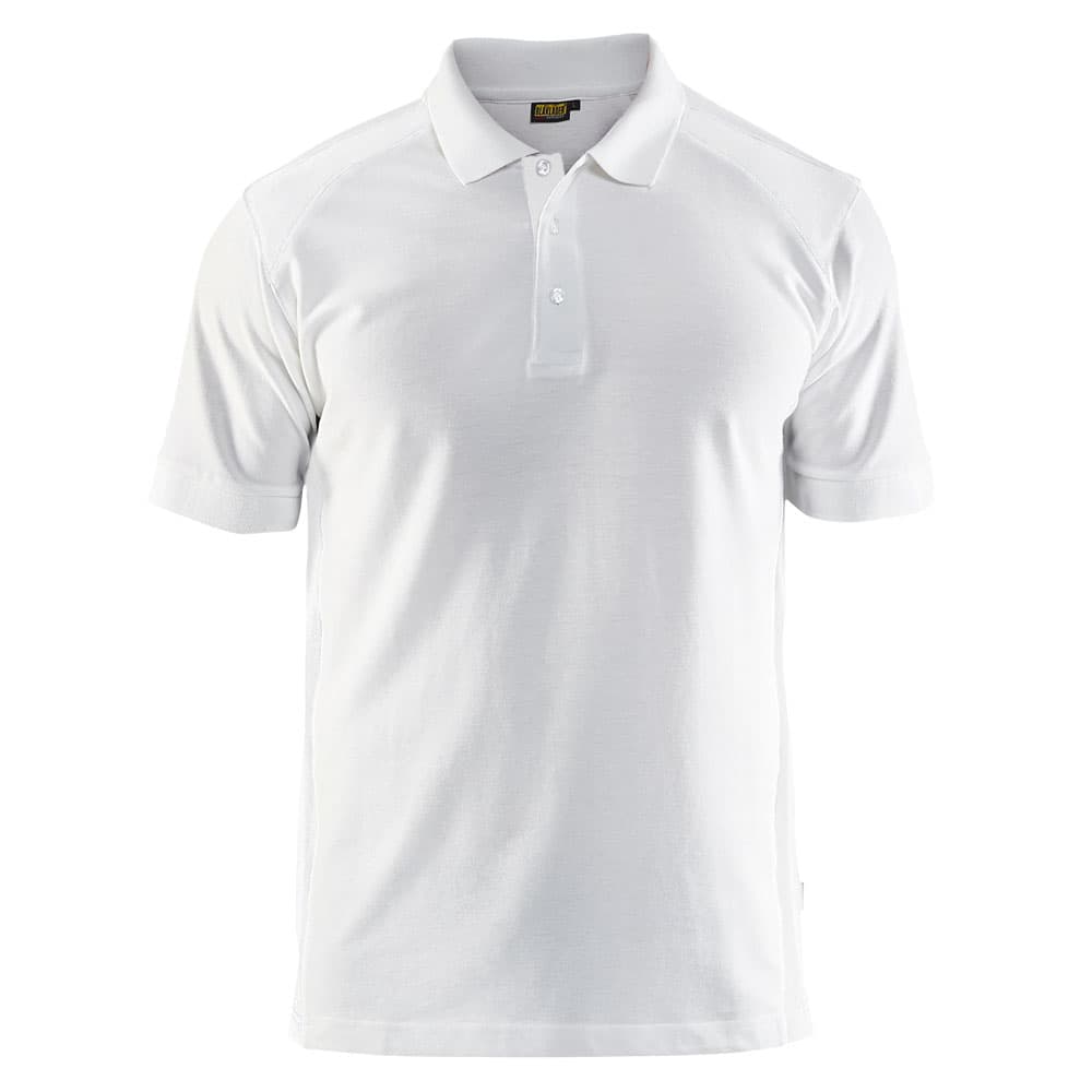 Blaklader Poloshirt Pique wit voorkant 33241050