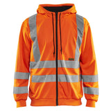 Blaklader hooded sweatshirt high vis oranje voorkant 334619743300