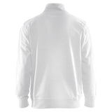 Blaklader Sweatshirt Bi-Colour met halve rits wit donkergrijs achterkant 33531158