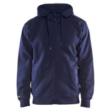Blaklader hooded sweatshirt marineblauw voorkant 336610488800