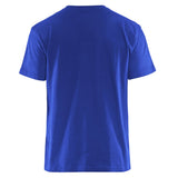 Blaklader T-Shirt Bi-Colour korenblauw zwart achterkant 33791042