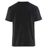 Blaklader T-Shirt Bi-Colour zwart fluor geel achterkant 33791042